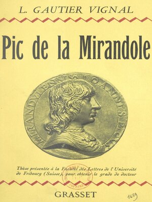 cover image of Pic de la Mirandole